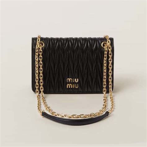 miu miu matelassé mini bag|Black Matelassé Nappa Leather Mini.